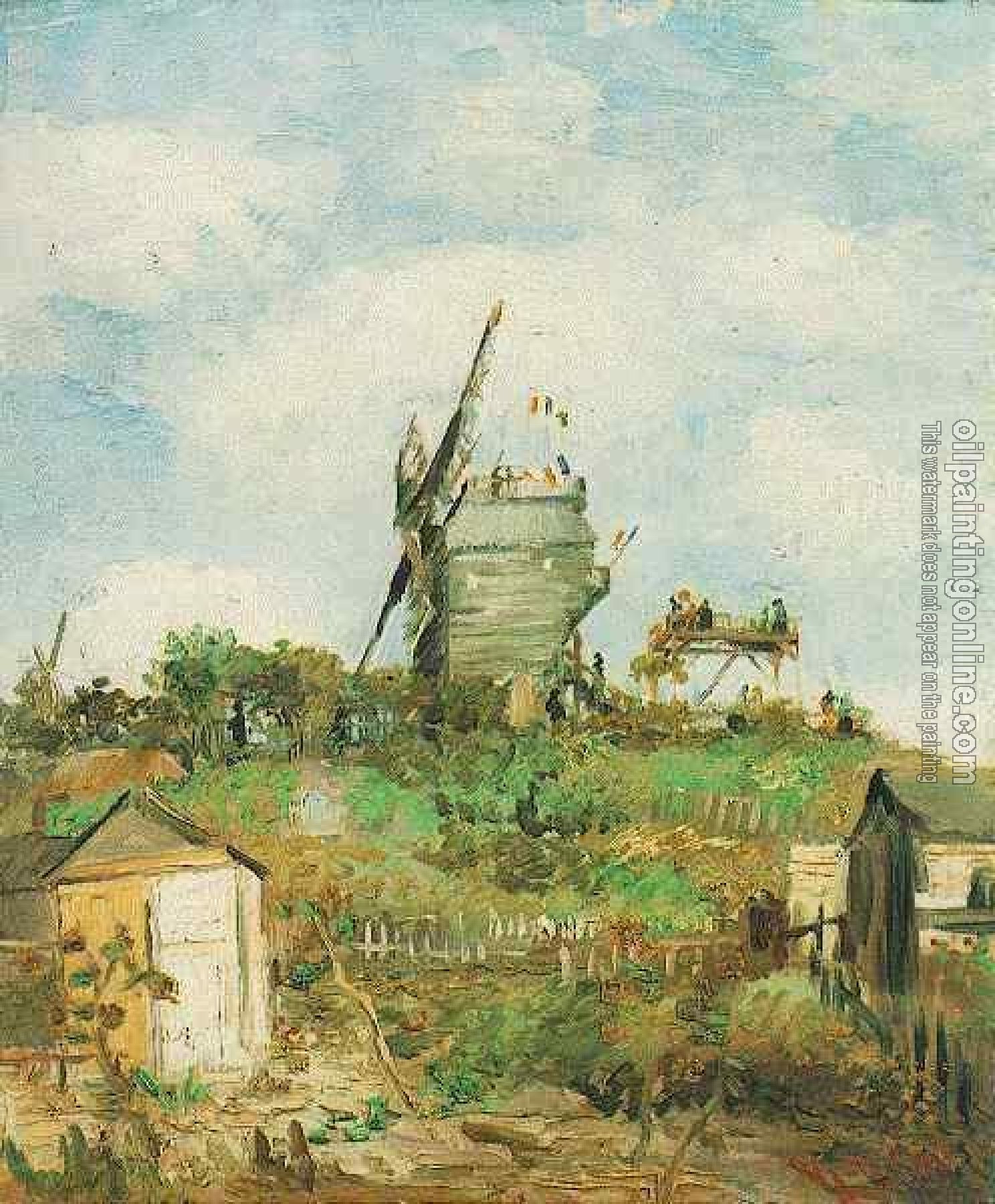 Gogh, Vincent van - Le Moulin de la Galette